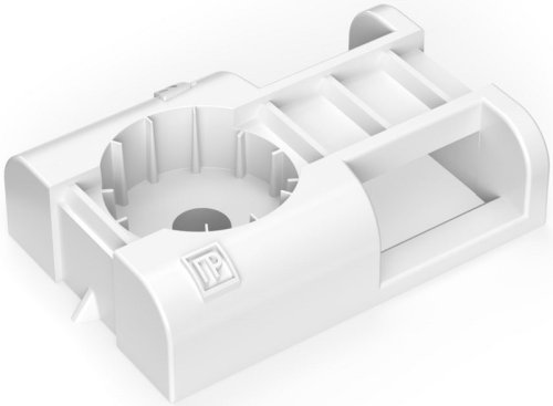 Площадка для стяжки под пистолет Промрукав белый (уп. 100шт) картинка